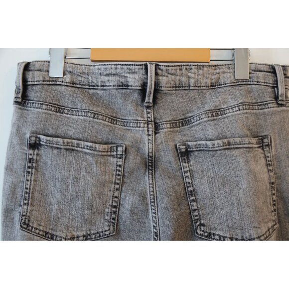 Reitmans Signature Soft Skinny Ankle Jeggings – Grey Acid Wash 32 - Picture 3 of 5